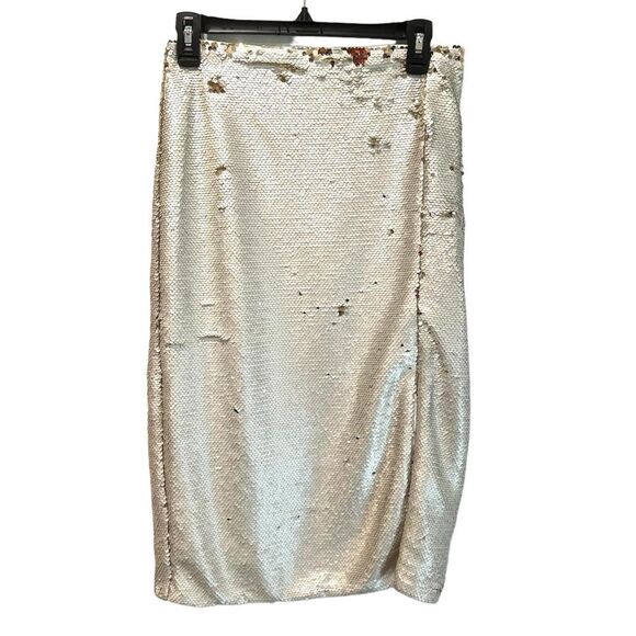 CHELSEA & VIOLET 2 Way Sequin Midi Skirt - Picture 1 of 10